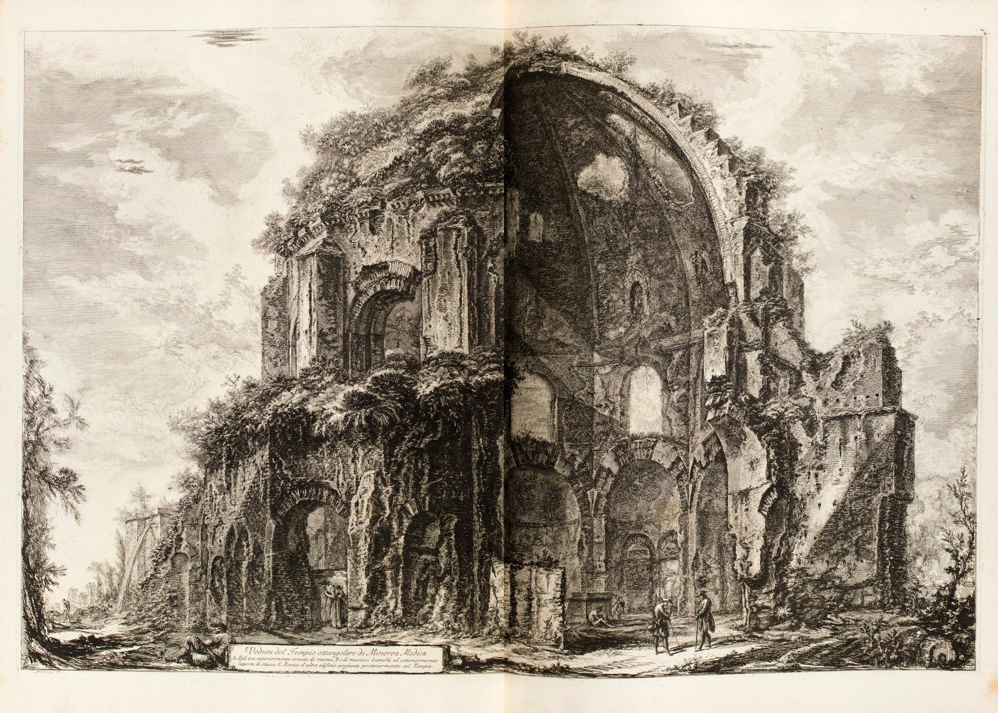 The so-called Temple of Minerva Medica.' | Works of Art | RA