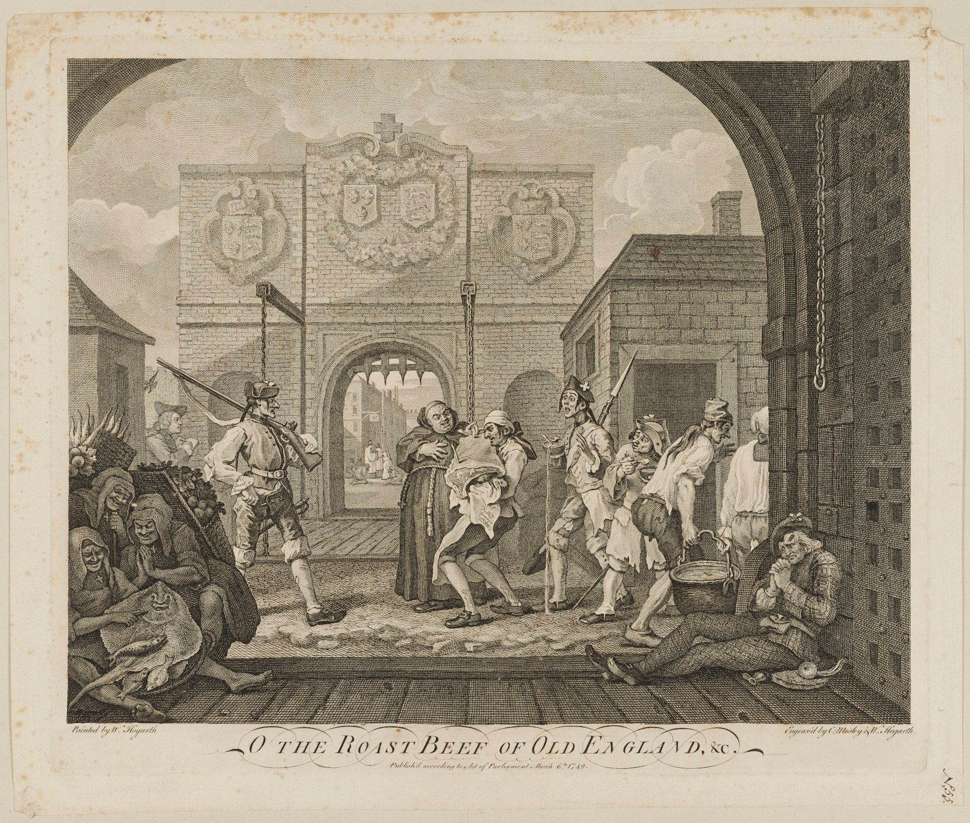 The Gate of Calais, or the Roast Beef of Old England | Works of