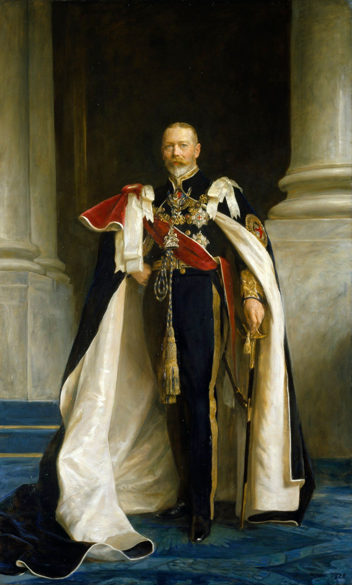 Portrait of King George V | Works of Art | RA Collection | Royal