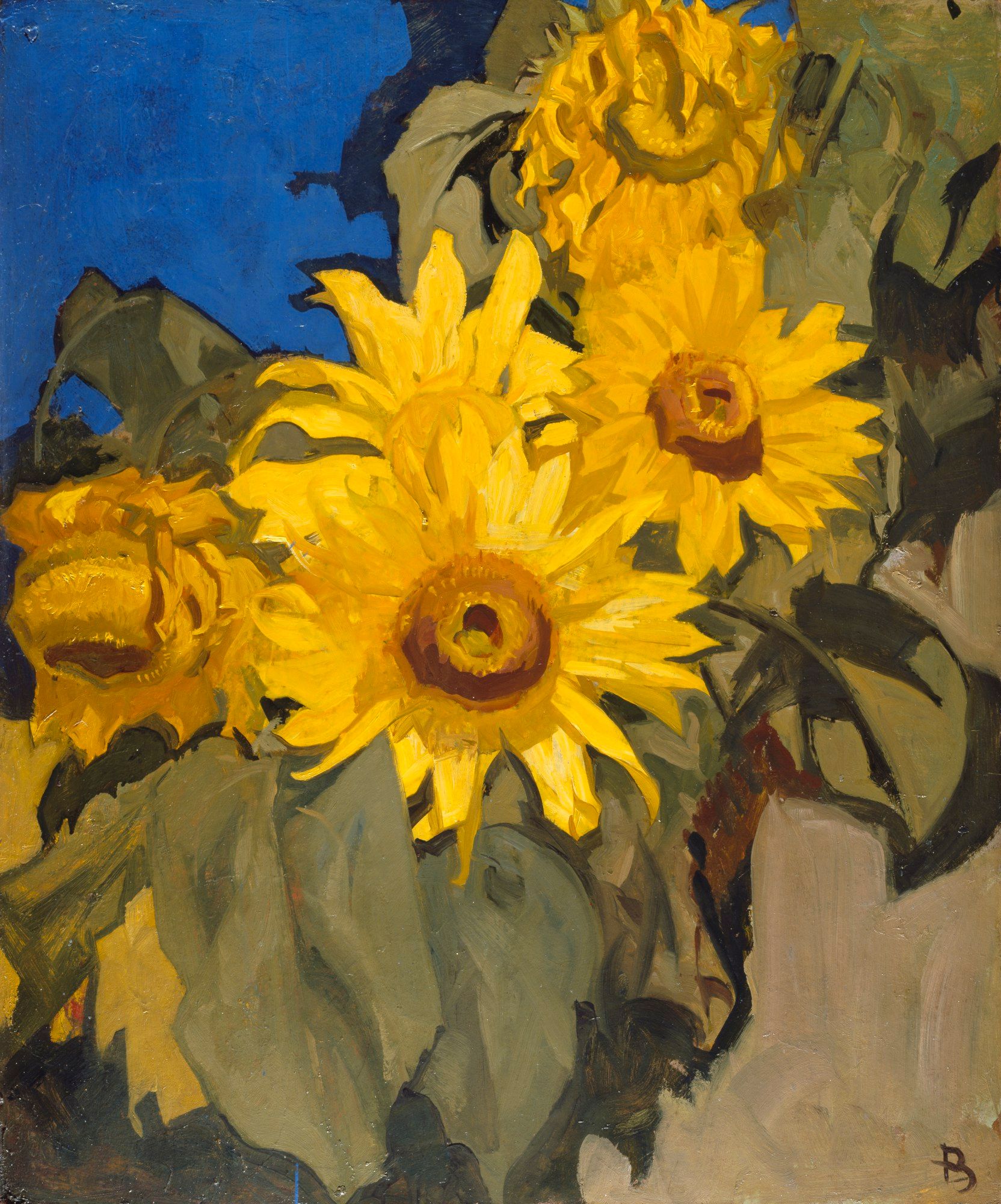 『Sunflowers』支援　絵画 Sunflowers | Works of Art | RA Collection | Royal Academy of Arts