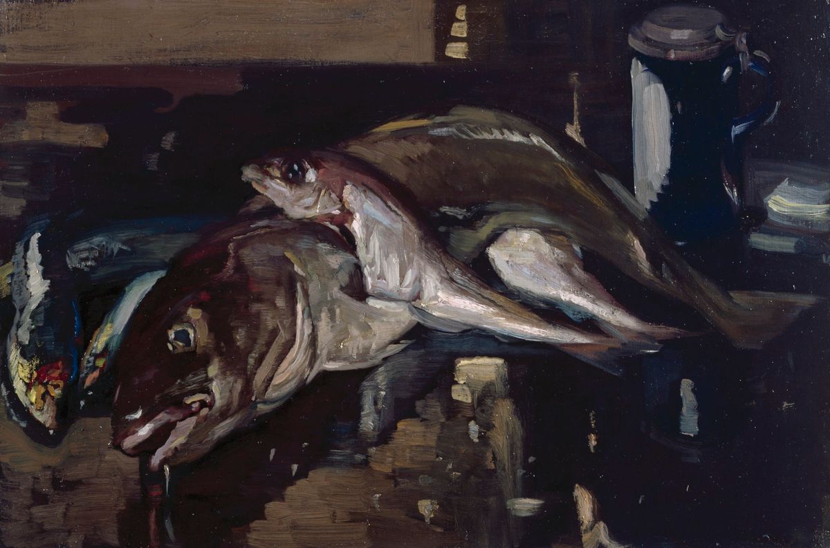 Still-life: Fish | Works of Art | RA Collection | Royal Academy of Arts Still-life: Fish | Works of Art | RA Collection | Royal Academy of Arts